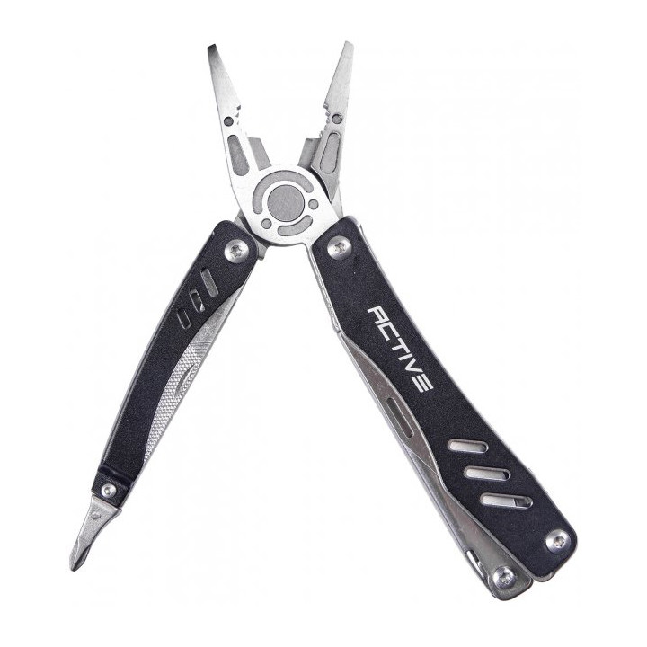 Мультитул Active Scitool, карманный, черный, 177 г, с пасатижами и ножом из стали 420, фото 1