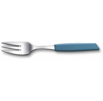 Кухонна виделка Victorinox Swiss Modern Cake 15см з син. ручкою