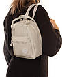 Жіночий рюкзак сумка 5 л Jielshi бежевий, фото 2