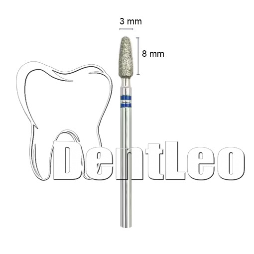 БОР АЛМАЗНИЙ СИНІЙ 3 ММ Х 8 ММ – B043