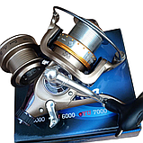 Котушка з байтранером Shark YU-6000, 9+1bb, фото 2