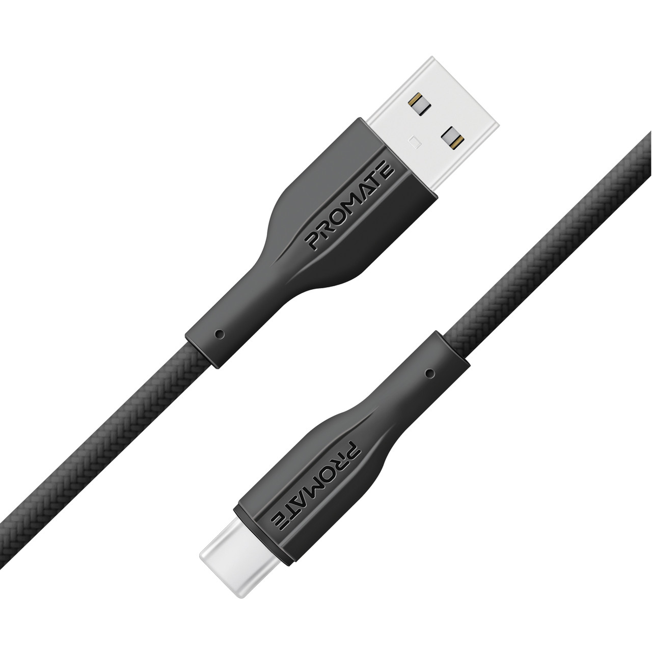 Кабель Promate xCord-AC200 USB-A to USB-C 2А 2 м Black (xcord-ac200.black)