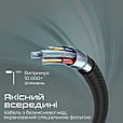 Кабель Promate xCord-AC200 USB-A to USB-C 2А 2 м Black (xcord-ac200.black), фото 4
