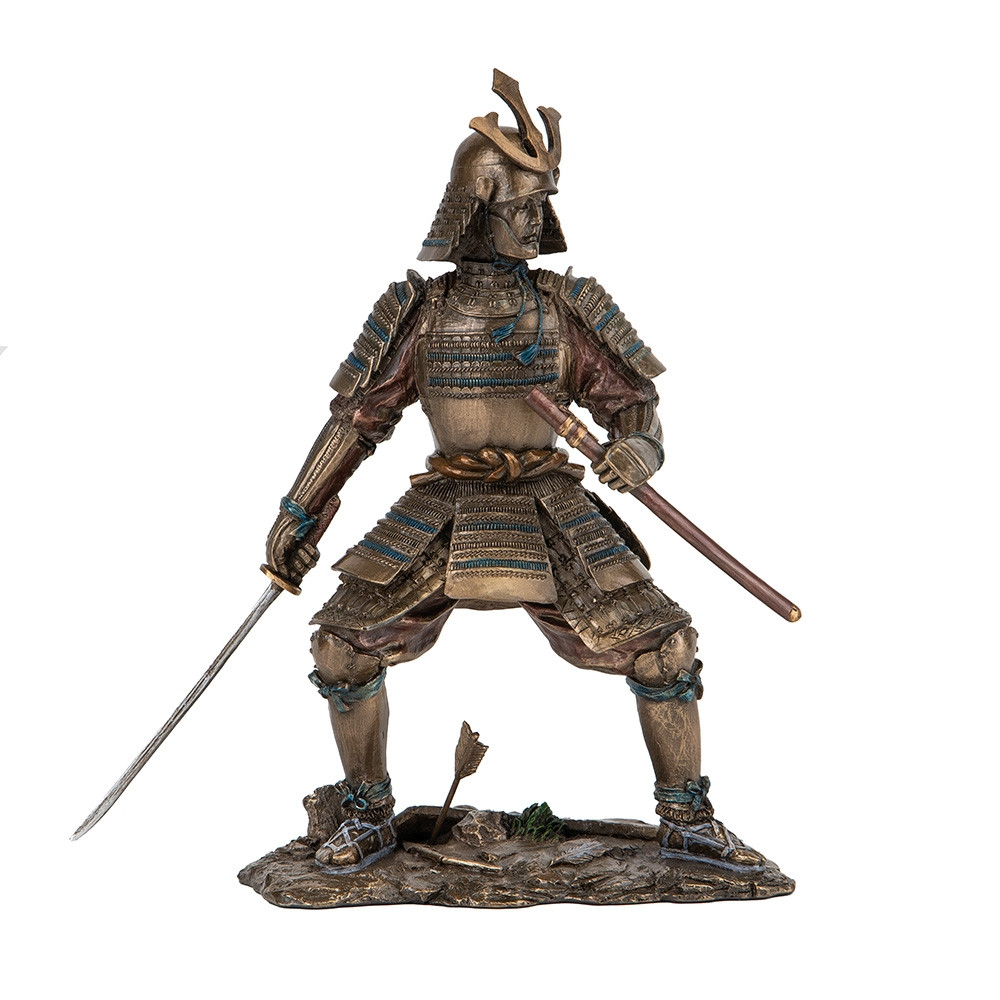 Статуетка "Самурай з катанами", 23 см (72583A4)