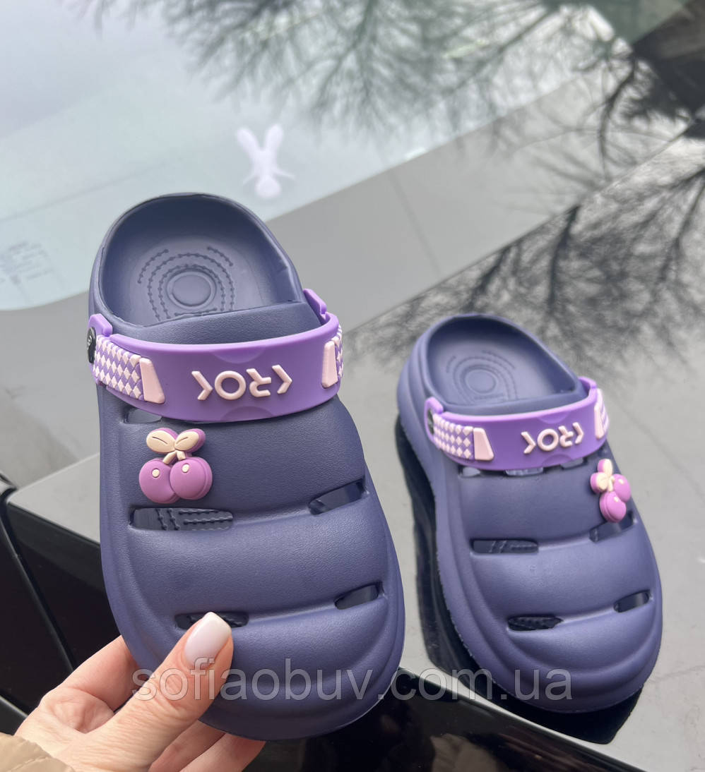 Крокси для дівчинки Krok