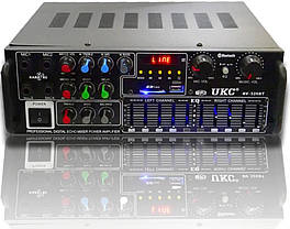 Підсилювач звуку UKC / Max AV-326BT Bluetooth Караоке для дому та кафе