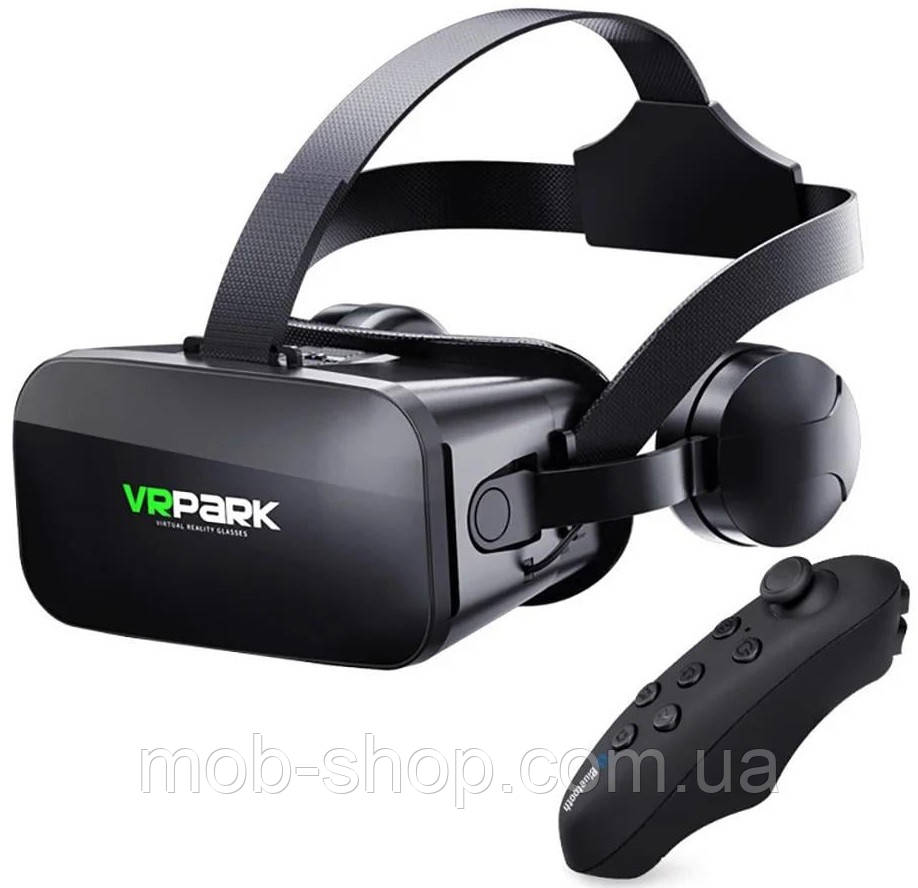 Окуляри віртуальної реальності VR BOX PARK KBY004 з навушниками та пультом