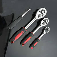 Набір інструментів у кейсі 172 предметів Тріскачки з набором головок у кейсі, фото 7