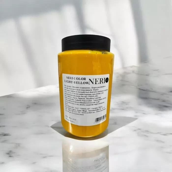 No3. NERI COLOR YELLOW-LIGHT. 100мг. світло жовтий
