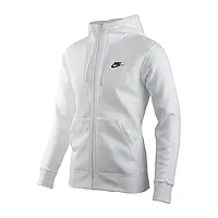 Urbanshop com ua Бомбер чоловічий Nike Nsw Club Hoodie Fz (BV2645-100) РОЗМІРИ ЗАПИТУЙТЕ