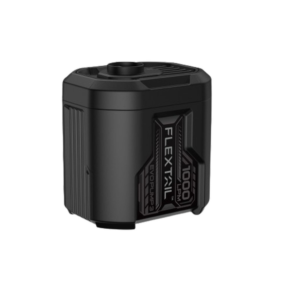 Портативний повітряний насос Flextail Evo Pump 3, 1000 л/хв, чорний