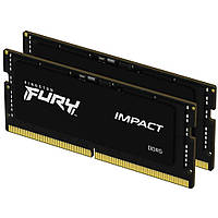 Модуль пам'яті для ноутбука SoDIMM DDR5 64 GB (2x32GB) 4800 MHz FURY Impact Kingston Fury (ex.HyperX)