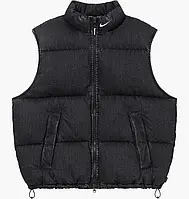 Urbanshop com ua Жилетка чоловіча Nike Denim Puffer Vest Black (FQ0323-010) РОЗМІРИ ЗАПИТУЙТЕ