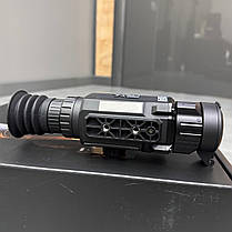Тепловізійний приціл AGM Rattler V2 25-256 + планка кріплення, 1250 м, 25 мм, Wi-Fi, стадіометричний далекомір (99-00018566), фото 5