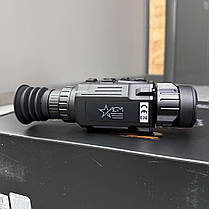 Тепловізійний приціл AGM Rattler V2 25-256 + планка кріплення, 1250 м, 25 мм, Wi-Fi, стадіометричний далекомір (99-00018566), фото 4
