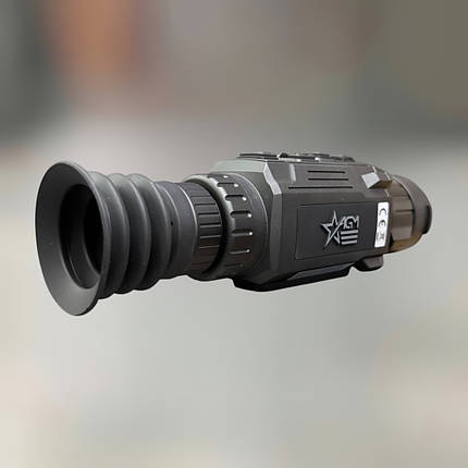 Тепловізійний приціл AGM Rattler V2 25-256 + планка кріплення, 1250 м, 25 мм, Wi-Fi, стадіометричний далекомір (99-00018566), фото 1