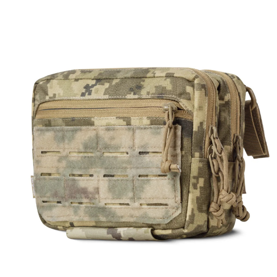 Сумка-напашник Ukrarmor PRO. Розмір L (16х28 см). Матеріал Cordura 500D Піксель
