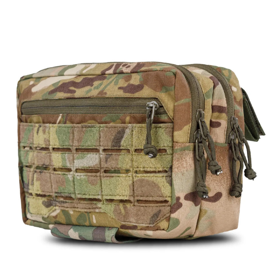 Сумка-напашник Ukrarmor PRO. Розмір XL (19х26 см). Матеріал Cordura 500D Мультикам