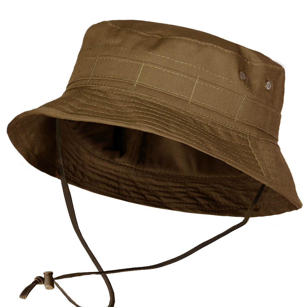 Панама Camo-Tec Boonie 2.0 Canvas Coyote Розмір 59, тактична, з вентиляцією та шнурком, фото 1
