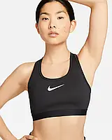 Urbanshop com ua Спортивний топ жіночий Nike Swoosh High Support (DX6815-010) РОЗМІРИ ЗАПИТУЙТЕ