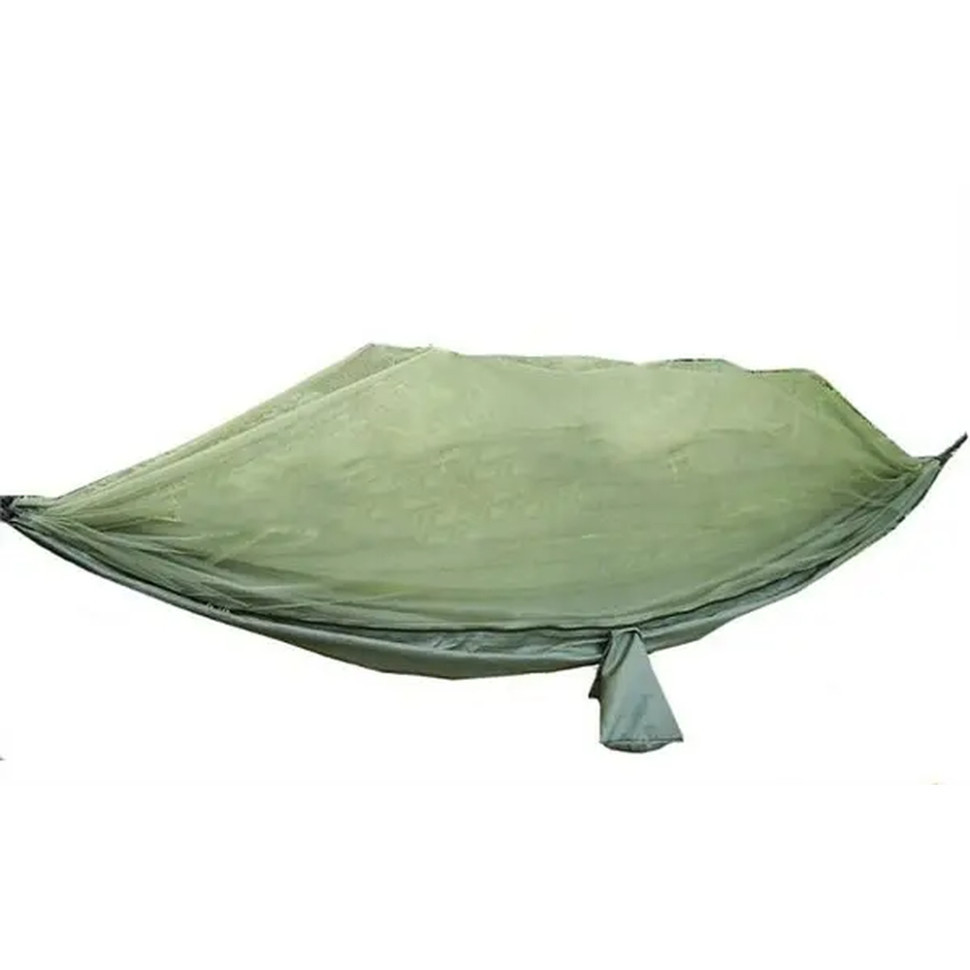 Гамак Snugpak Jungle 275x145 см, легкий, з чохлом, для кемпінгу, захист від комарів, фото 1