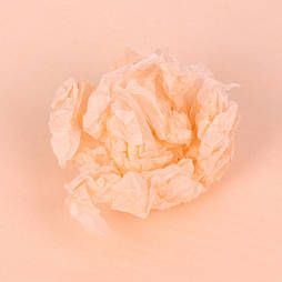 Папір тішью 3 листа  (персиковий), 75х50 см.