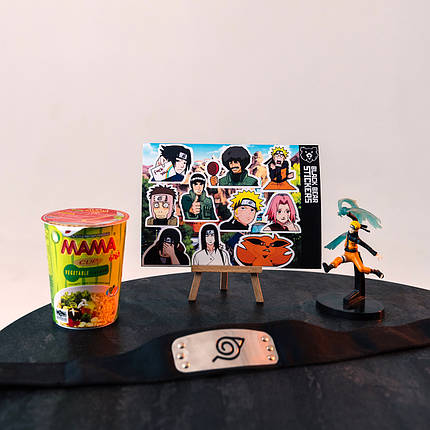 Стікерпак "Naruto", Наруто, стікери вологостійкі, наклейки, аніме, фото 3