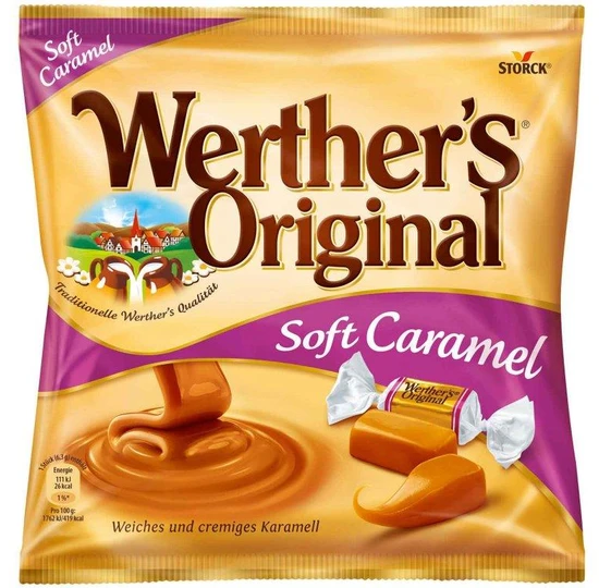Цукерки Werthers Original Soft Caramel М'яка карамель 180 г