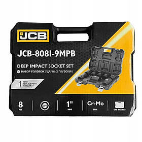 Набір головок JCB Tools JCB-8081-9MPB ударних глибоких 8 од 1 (12-гр)