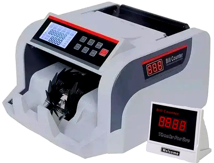 Машинка для рахунку грошей із детектором Bill Counter H3600 Біла, фото 1