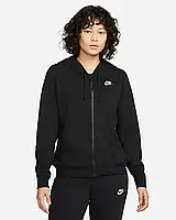 Urbanshop com ua Кофта жіночі Nike Sportswear Club Fleece (DQ5471-010) РОЗМІРИ ЗАПИТУЙТЕ