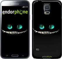 Чохол на Samsung Galaxy S5 Duos SM G900FD Чеширський кіт "689c-62"