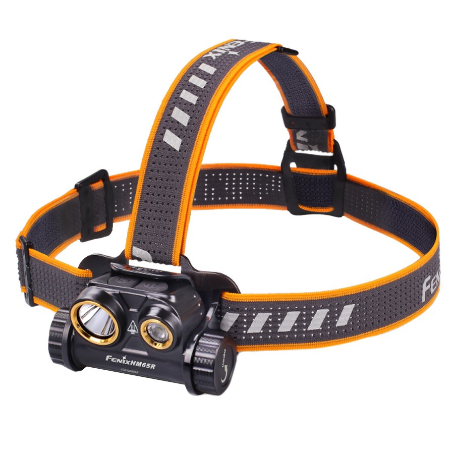 Налобний ліхтар Fenix HM65R (Led, 1400 люмен, 7 режимів, 1x18650, USB, IP68, для риболовлі), фото 1