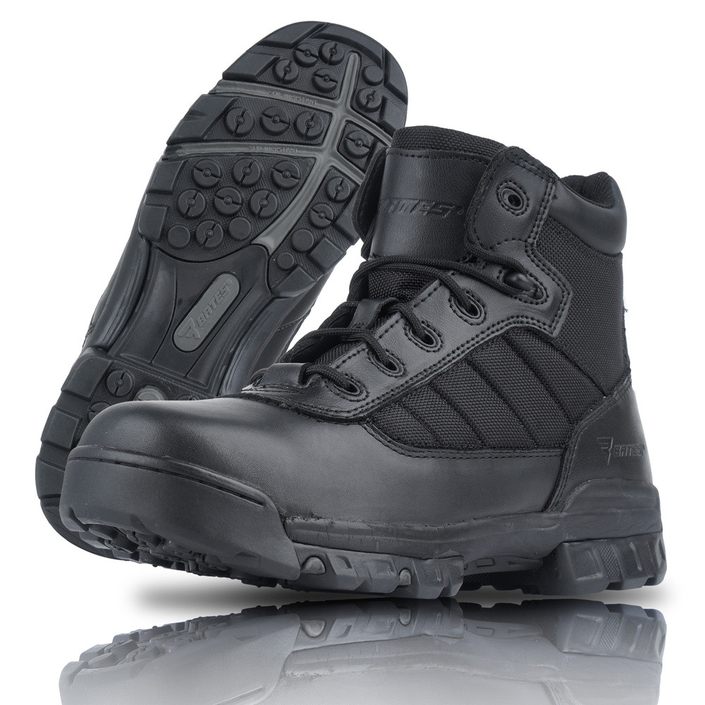Тактичні черевики Bates 5 Boot Black Size 42 (US 9) з натуральної шкіри, нейлону, висота 5 дюймів, фото 1