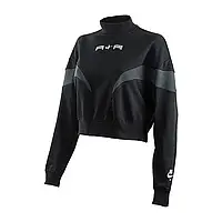 Urbanshop com ua Светр жіночий Nike Air Mock Fleece (DD5433-010) РОЗМІРИ ЗАПИТУЙТЕ