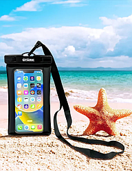 Водонепроникний чохол для телефона на шию Stark чорний