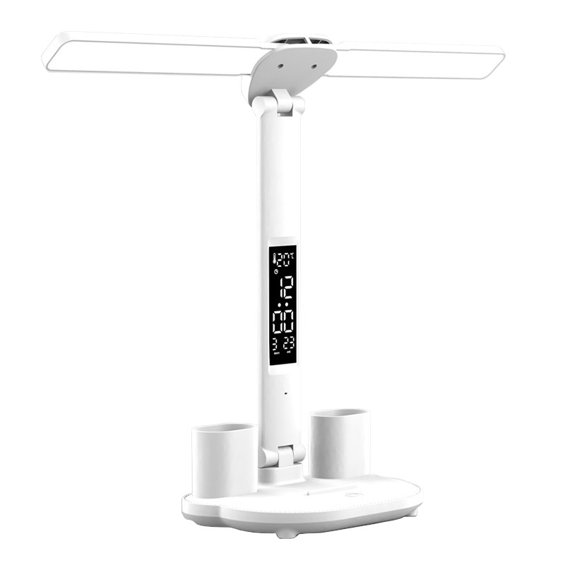 Лампа LED настільна подвійна годинники RA95+ 3000-6000К USB Puluz TBD0603531404, , тип - настільна лампа, фото 1