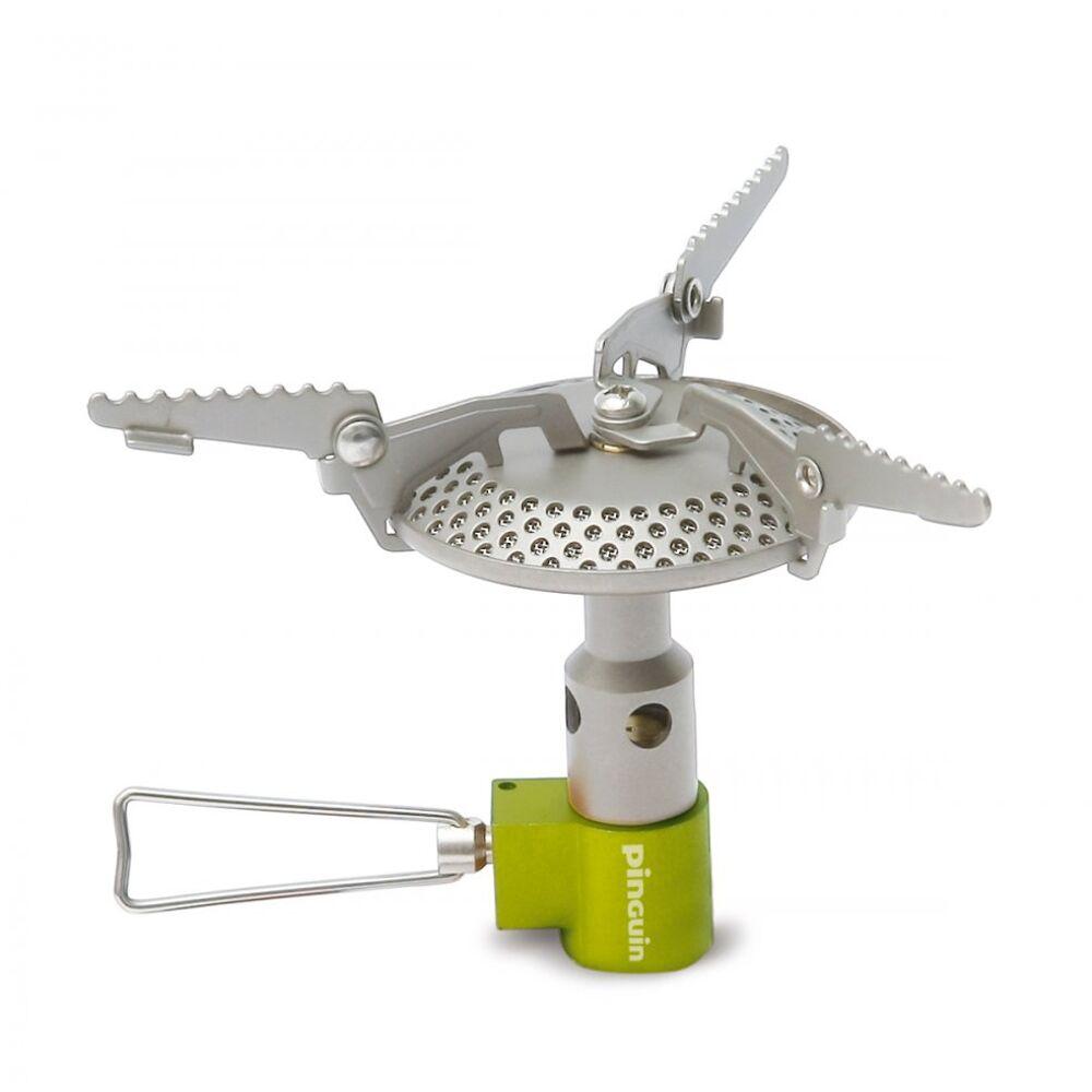 Газова туристична горілка Pinguin Surpass titan 609042, потужність 3500 Вт, вага 48 г, чохол в комплекті, фото 1