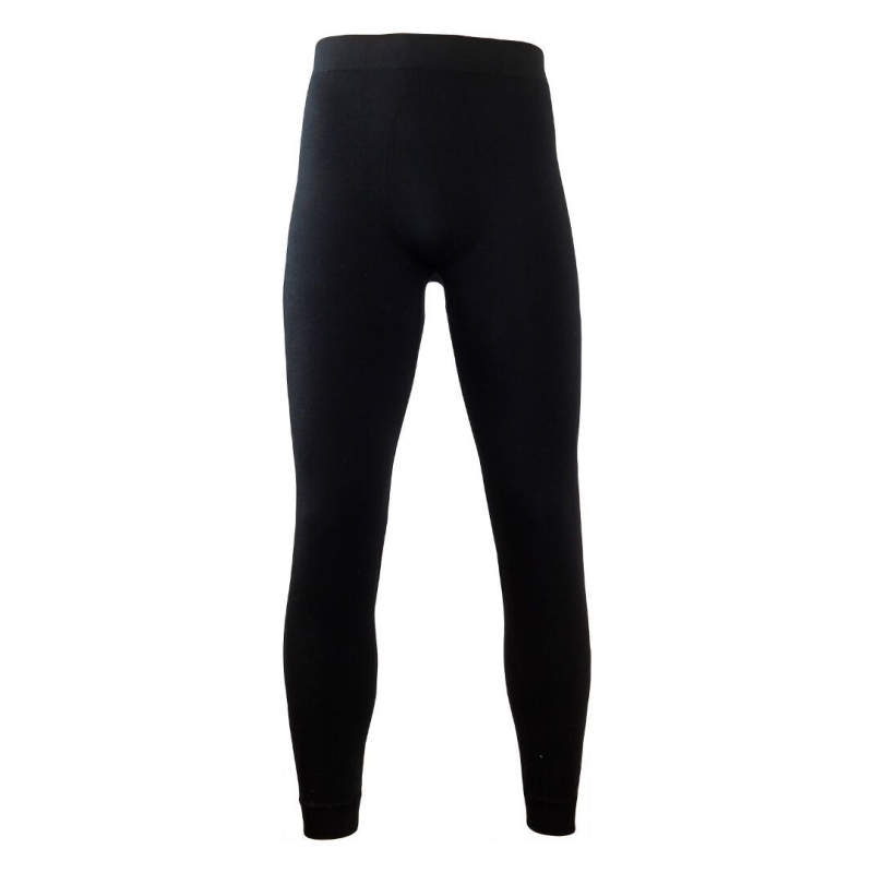 Термоштани чоловічі Lasting Wulk (200г/м2, L/XL), чорні, всесезонні, з шерсті мериноса, фото 1