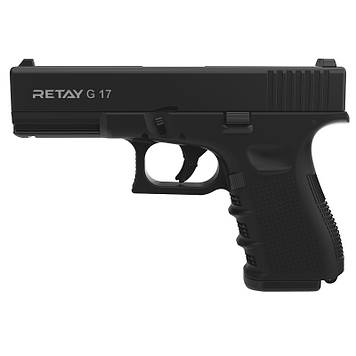 Пістолет сигнальний, стартовий Retay Glock G 17 (9мм, 14 зарядів), чорний