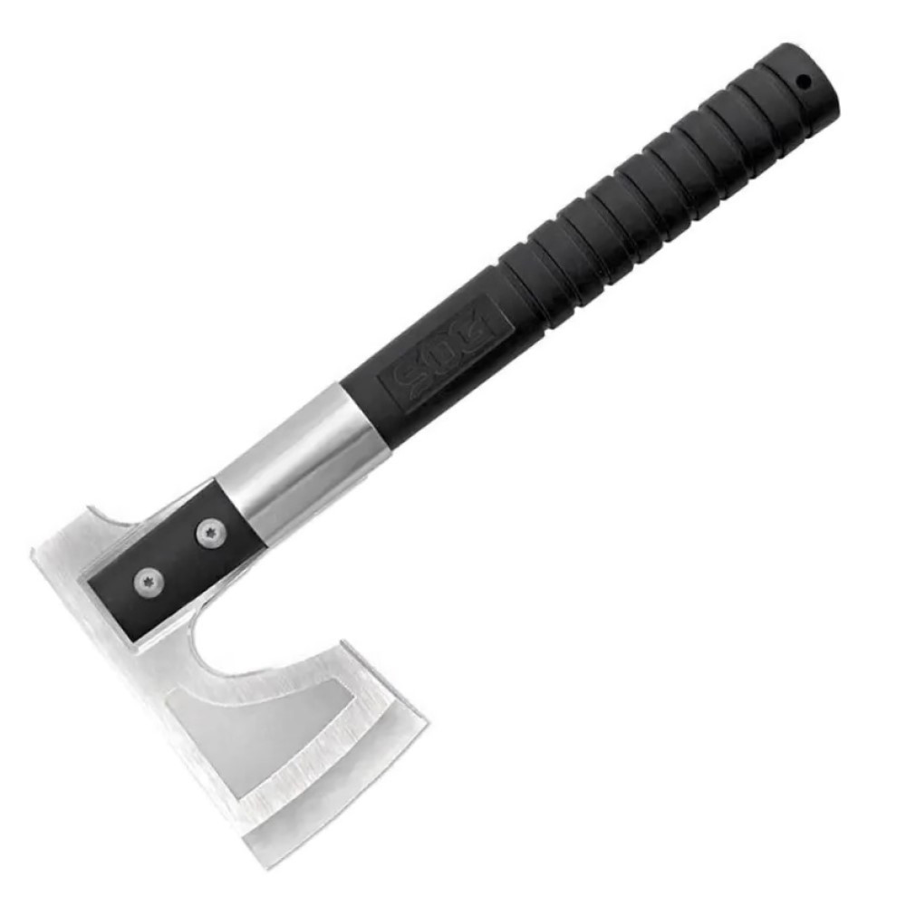 Топір SOG Camp Axe (довжина: 292 мм, лезо: 79 мм), чорний, туристичний, вага 456 г, фото 1