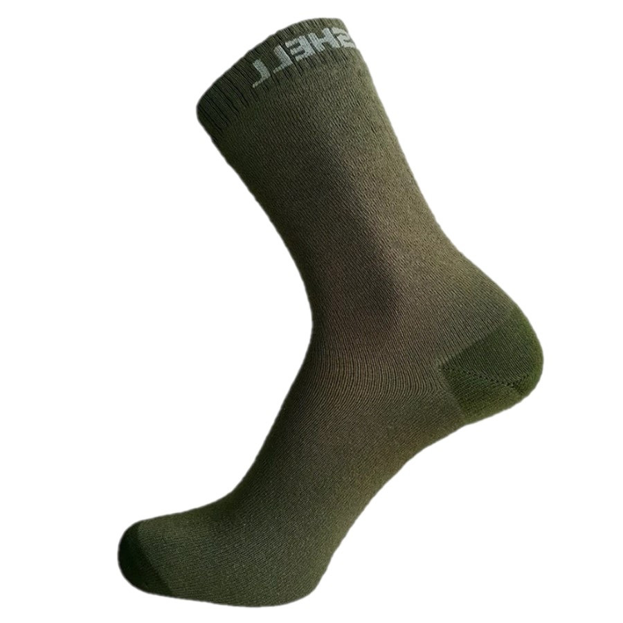Носки водонепроникні Dexshell Ultra Thin Crew OG, хаки (р. L), для рибалки, термошкарпетки, фото 1
