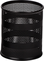 Підставка для ручок кругла, металева Buromax 6203 чорна