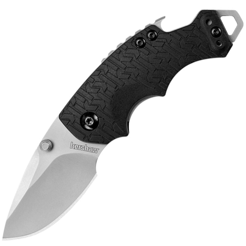 Ніж складний, мультитул Kershaw Shuffle (довжина: 143 мм, лезо: 60 мм), чорний, з кліпсою, замок Liner Lock, фото 1