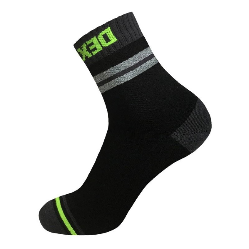 Шкарпетки водонепроникні Dexshell Pro visibility Cycling, чорні (р. XL), фото 1