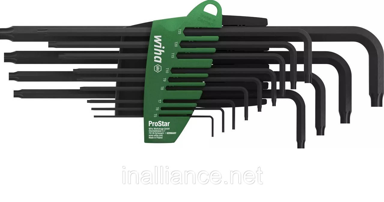 Набір штифтових ключів TORX® у тримачі ProStar Wiha 24852