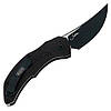 Ніж складаний Microtech Brachial (довжина: 206 мм, лезо: 83 мм, чорний), чорний, автоматичний механізм, легкий алюміній, фото 2