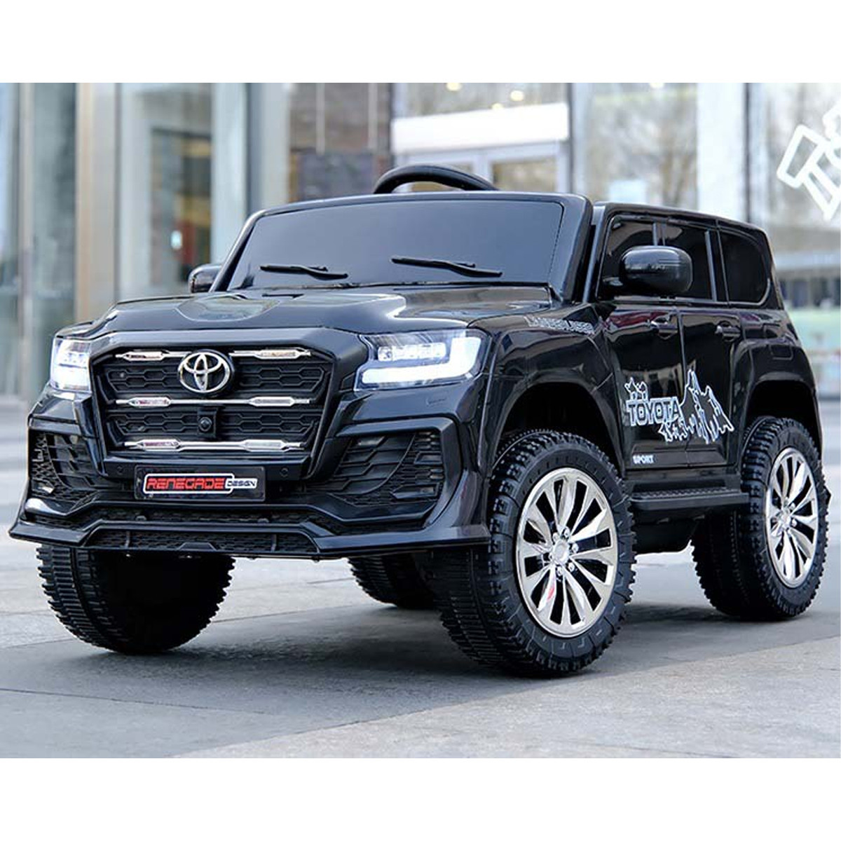 Електромобіль джип на акумуляторі з пультом керування Toyota
