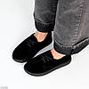 Дизайнерські чорні туфлі у стилі barefoot натуральна замша колір на вибір, фото 7