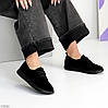Дизайнерські чорні туфлі у стилі barefoot натуральна замша колір на вибір, фото 8